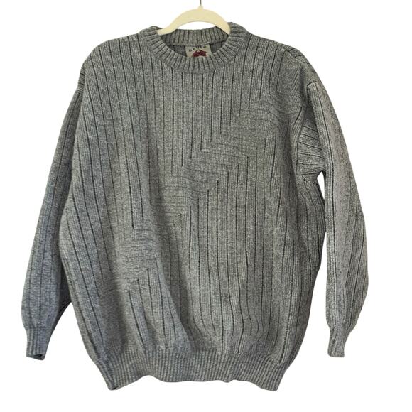 Devir Other - VTG Devir Wool Gray Sweater Men’s 2Xl Casual Workwear Warm Cozy Preppy Academia